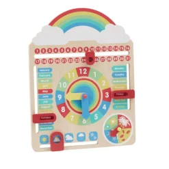 Kids Teamson Kids Preschool Play All About Today Calendar, Multicolor